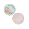 14PCS Easter Round Paper Plates